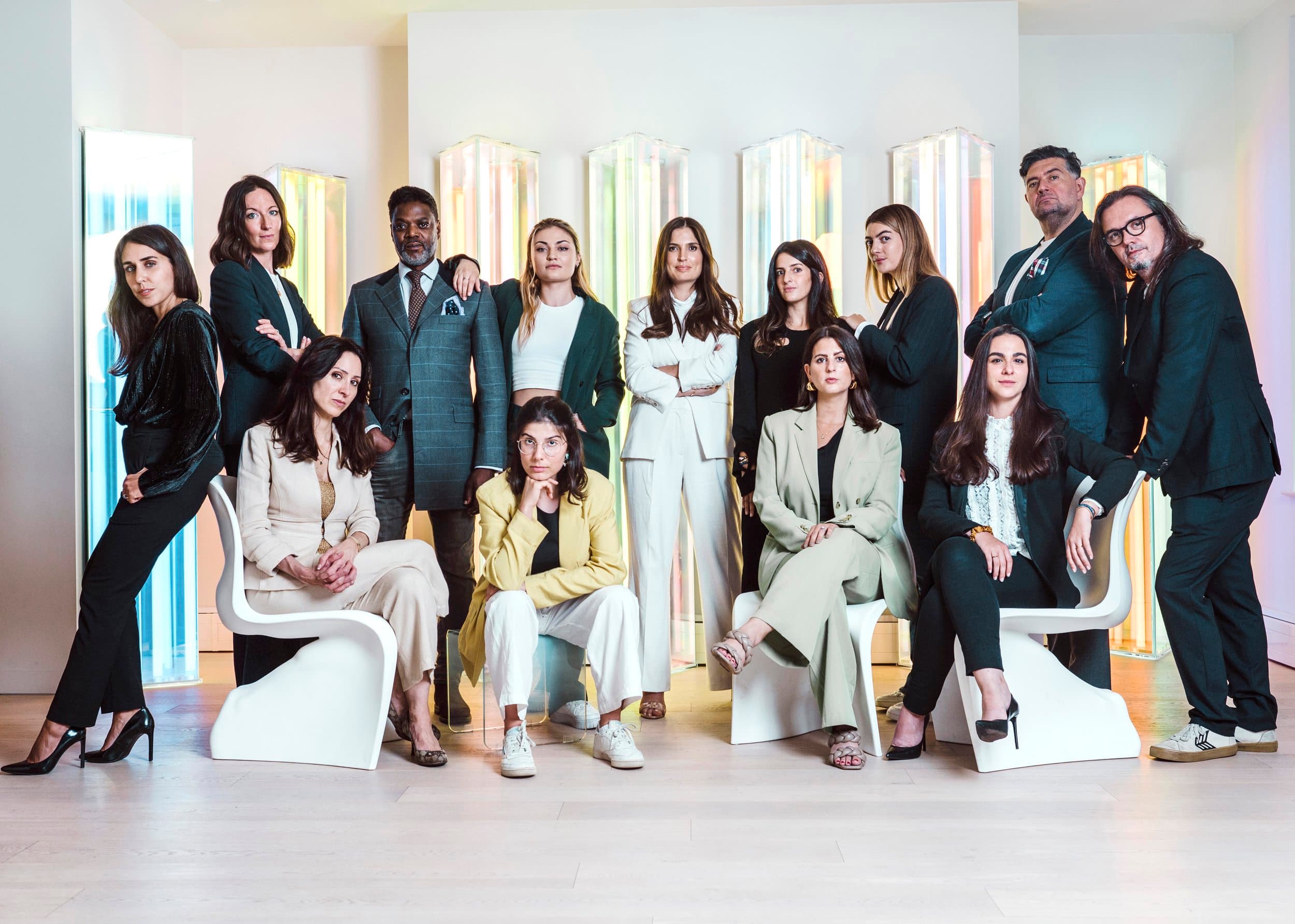 Corporate event photography by Razia Jukes — mtart agency team shoot 8