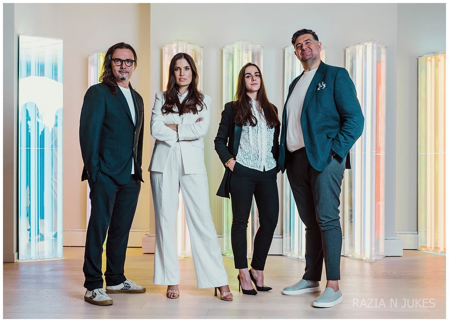 Portfolio photography by Razia Jukes — team shots personal branding 9
